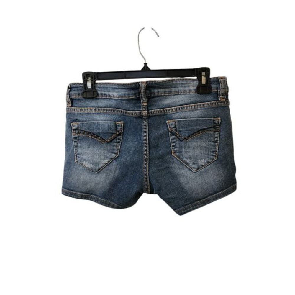 725 Originals Vintage y2k Jean Midi Shorts Women's Medium Low Rise - Picture 2 of 7